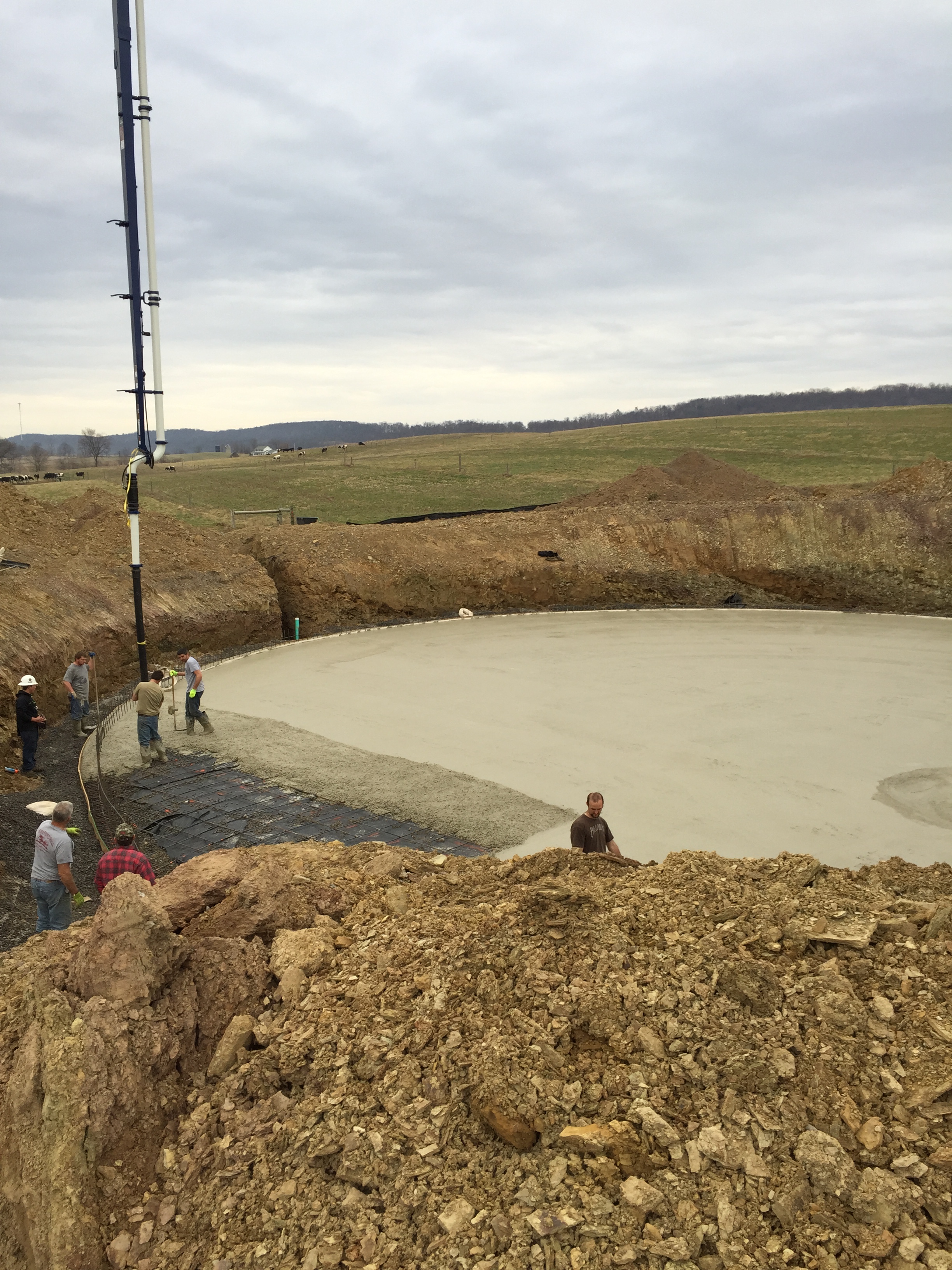 commercial concrete delivery company