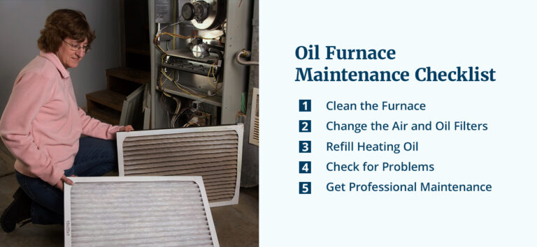 Oil furnace maintenance Checklist